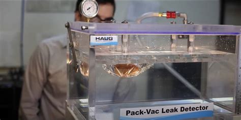 Package Leak Tester importing|haug leak detection software.